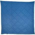 FIELD QUILT - DOUBLE - SOLID BLUE
